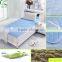 100% Waterproof Quilted Bed Sheet With Blue Four Corner Elastic Fabric
