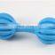 Pet supplies factory thermoplastic rubber dumbbells dog chew toys