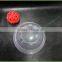 Best Price Clear round bottom Food grade PP disposable plastic jelly /pudding cups/bowls
