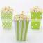 Popcorn Treat Boxes Chevron Striped Polka Dot Spots Birthday Party Favor Loot Paper Bags