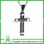 Trends Byzantine Style Jewelry Stainless Steel Cross Pendant Necklace Mens Womens Chain Necklace