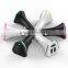 (110125) Multipurpose Colorful Dual USB Car Charger for IPad and Smart Phone