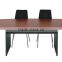 Modern Quarter Round Curved Wooden Movable Office conference table(SZ-MT118-1)