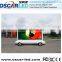 2015 new invention bus commercial advertising led display screen/moving truck led display