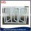 interior high quality 3 panel triple pvc casement window