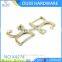 Double D Ring Buckle For Bag Metal D Buckle/ Woman Bag Slider Buckle