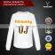 fashion long sleeve number towel embroidery short urban sexy sports wear