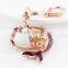 New Rhinestone Clown Fish Keychain Crystal Charm Pendent Purse Bag Key Chain