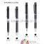 Black barrel ball pen high quality metal promotional ballpoint pen with stainless barrel