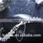 GSSL-9 Wholesale Fashion China Manufacturer White Gold Plated Zircon 925 Silver Bracelet