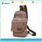 2016 Single shoulder retro canvas sling Highly quality design backpack