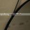 Wholesale metal framed round glass bathroom wall chain mirror