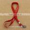 Red card holder lanyard/ polyester lanyard with custom printed logo promotion                        
                                                                                Supplier's Choice