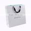 Competitive price luxury white shopping paper bag