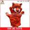 lovely tiger hand puppet OEM plush tiger hand puppet baby hand puppet