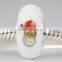 High quality 925 silver italy murano glass beads