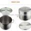 6qt Industrial commercial stainless steel cooking pot 17L in hotel restaurant for cooking soup