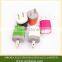 wholesale usb wall charger 5V 1A mini USB travel wall charger adapter with customized colors