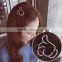 New Fashion Korean Hollow Rhinestone Thumbs Finger Hairpins Hair Clips Girls Hair Accessories for Women Headwear