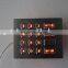 IP65 4x4 rear panel mount industrial usb metal numeric keypad