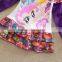 (LD668) 3-7y Neat wholesale baby clothes my little pony frocks long sleeve cartoon character girls dress