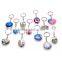 Custom Expensive Keychain Crystal galss Alloy keychain for bag charm keychain decoration