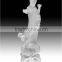 lotus Guanyin bodhisattva white colored glaze buddhism buddha