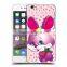 Chinese factory wholesale feather design customized free sample phone case for cell phone