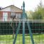Green powder coated Euro welded mesh / holland fence