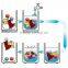 4pcs colorful plastic eco washing ball