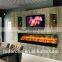 indoor stainless steel electric fireplace for apartment , houses bars restaurant and offices