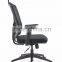 top grade Black FOH swivel lift mesh chair with head rest from China FOH-XM2A-B