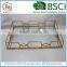 Metal Mirrored Trays For Home Decorations