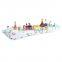 novelty pink inflatable salad bar serving tray,inflatable salad bar and buffet cooler