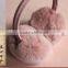 Irresistible Style Cute Pink Color Rex Rabbit Fur Ear Muff Fur Earflap Winter