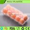 Disposable open and close egg trays free blister plastic egg cartons