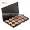 Professional Name Brand 15 Color Concealer Palette,Best Waterproof Makeup Concealer