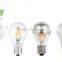 LED UL Listed A19 E27 2W/4W/6W/8W Dimmable LED Filament Bulb