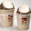 colorful dust bin/colorful kitchen waste bin/houses container plastic waste bin