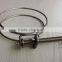 Stainless steel 201 double wire hose clamp in stock