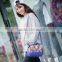 Top quality women girls pink colorful fashion lightweight travel waterproof waist chest bag single-shoulder bag handbag