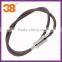 Shenzhen factory magnetic clasp rubber silicone energy necklace