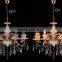 Contemporary Luxury Super Large 8 Lights Crystal Chandelier With Egg Drops