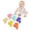 Bangxing baby teething toy food grade silicone baby teething necklace