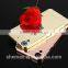 metal frame mirror back cover for htc desire 530