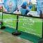 Square Planar Display Advertising Flag & banner With Door-Barrier