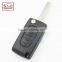 High Quatity Citroen romote flip key shell 3 button VA2 blank NO battery place 0523 Citroen key cover