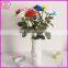 PU real touch wedding artificial rose flower