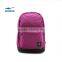 ERKE wholesale lightweight teenagers brand export solid color school backpack bag purple black grey