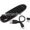 support Window, Mac OS, Android, Linux wireless mini remote & air mouse & 3D motion stick air mouse C120